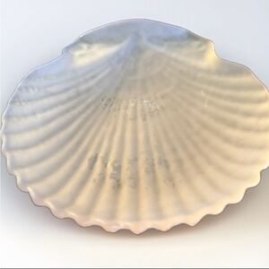 Vintage Pink Frosted Glass Trinket Dish